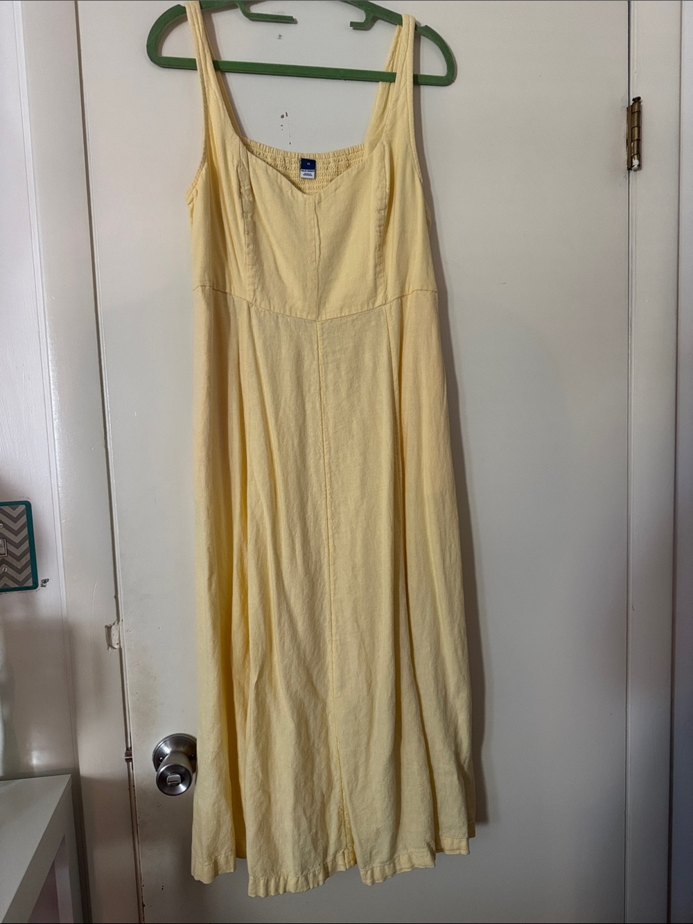 Light Yellow Sleeveless Maxi Dress - Classic Women's Summer Dress